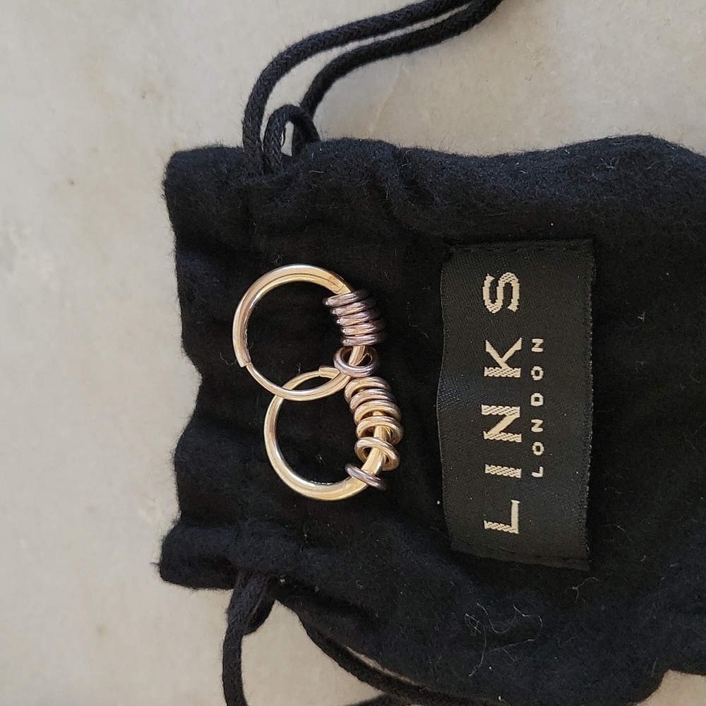 Links of London Sweetie Sterling Silver Hoop earrings